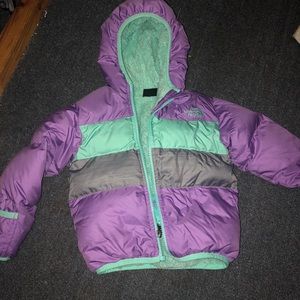 Infant girls North Face winter coat